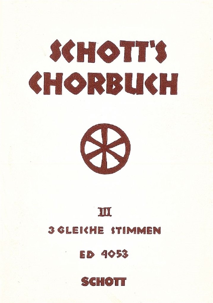 Schott's Chorbuch Band 3